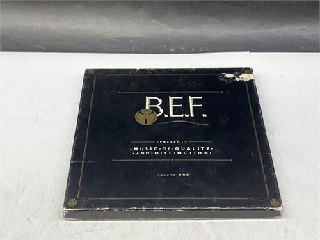 B.E.F. 45RMP 5 RECORD BOX SET - EXCELLENT COND.