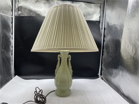 ANTIQUE CHINESE LAMP (23”)