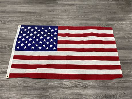 EMBROIDERED 50 STAR US FLAG (60”X33”)