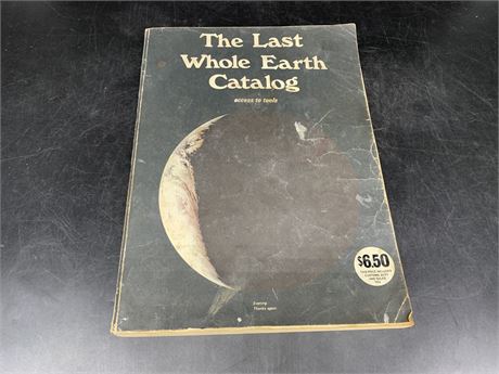 THE LAST EARTH CATALOG 1971