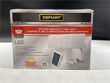 DEFIANT MOTION SECURITY LED LIGHT