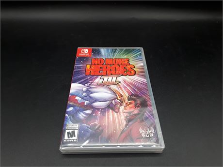 SEALED - NO MORE HEROES 3 - SWITCH