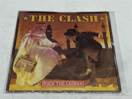 THE CLASH - ROCK THE CASBAH 45 RPM - VG+