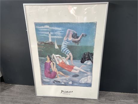 1997 PICASSO THE BLATHERS PRINT FROM ENGLAND 20”x28”