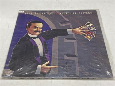 BLUE OYSTER CULT - AGENTS OF FORTUNE - VG+