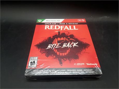 SEALED - REDFALL STEELBOOK EXPANSION - XBOX SERIES X