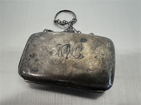 VINTAGE SMALL STERLING PURSE (40 grams)
