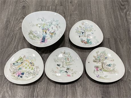 5PC OF ROSENTHAL CHINA MADE IN GERMANY