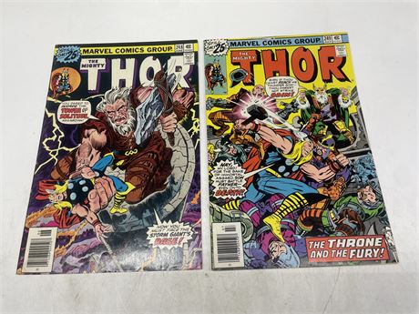 THE MIGHTY THOR #248-249