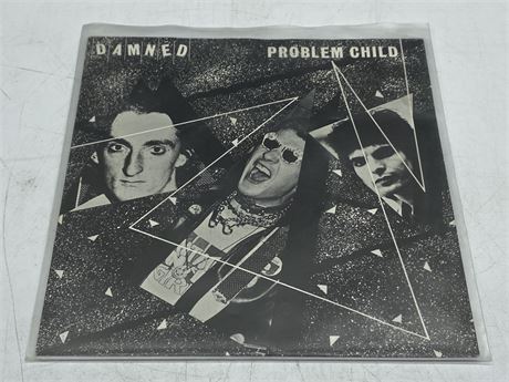 THE DAMNED - PROBLEM CHILD 45 RPM - EXCELLENT (E)