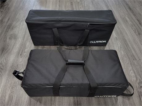 2 INSULATED LUTRON BAGS