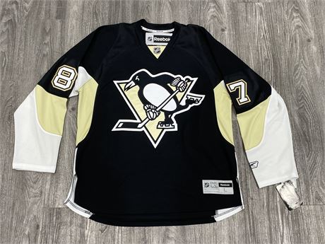 SIDNEY CROSBY PITTSBURGH PENGUINS JERSEY W/TAG  - SIZE L