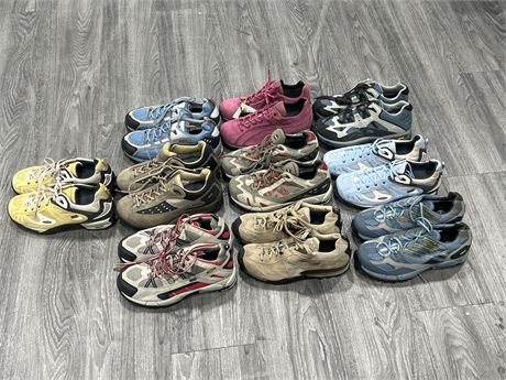 10 NEW GORE-TEX ASOLO LADIES HIKING / OUTDOORS SHOES - ALL APPRX SIZE 6-7