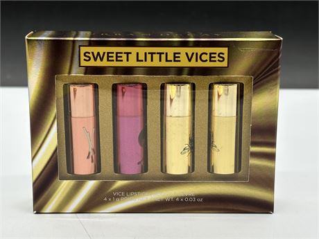NEW URBAN DECAY SWEET LITTLE VICES LIPSTICK SET