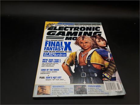 ELECTRONIC GAMING MAGAZINE - VERY GOOD CONDITION