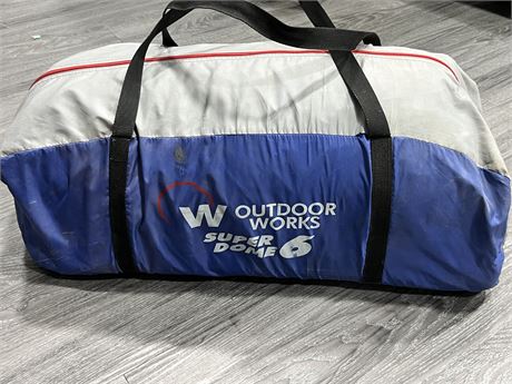 OUTDOOR WORKS SUPER DOME 6 TENT