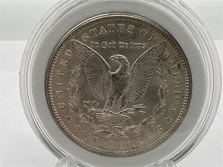 1889 SILVER USA DOLLAR COIN