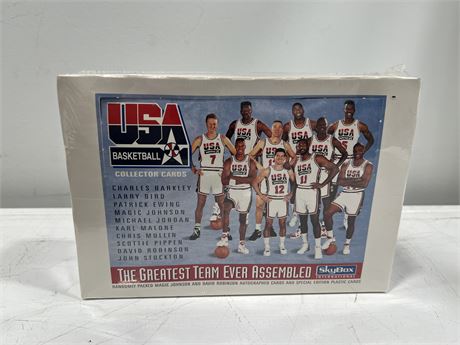 SEALED 1992 SKYBOX USA BASKETBALL DREAM TEAM CARD BOX