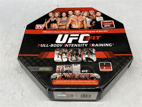 (NEW) UFC FIT (Full body intensity training) 12 DVDS