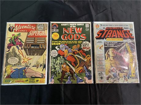 3 ASSORTED DC COMICS