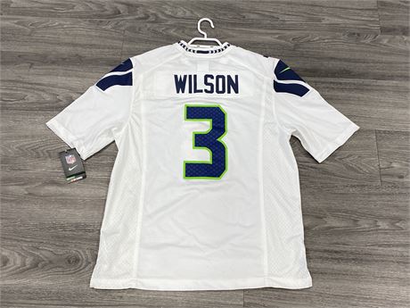 NWT RUSSELL WILSON SEAHAWKS JERSEY - SIZE M