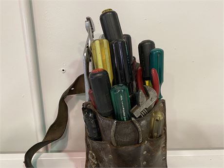 TOOL BAG WITH MISC. TOOLS