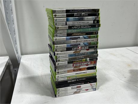 25 XBOX 360 GAMES