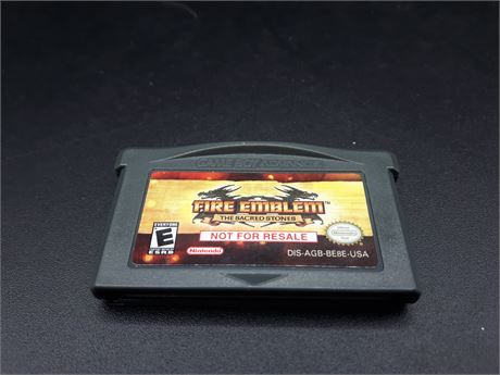 FIRE EMBLEM SACRED STONES ("NOT FOR RESALE") - VERY GOOD CONDITION - GBA