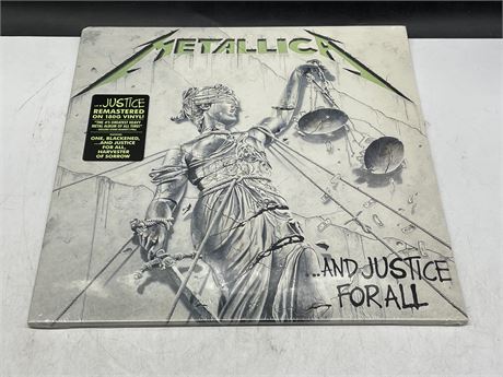 SEALED METALLICA - … AND JUSTICE FOR ALL