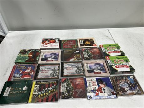 18 SEALED XMAS CDS