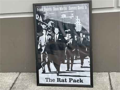 FRAMED POSTER “The Rat Pack” (24x20)