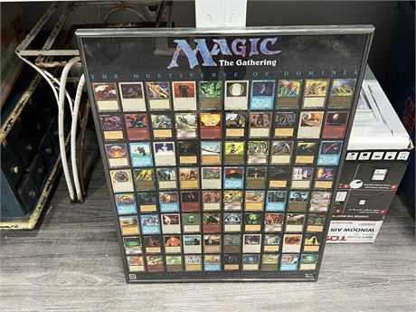 FRAMED MAGIC THE GATHERING POSTER (20”x26”)