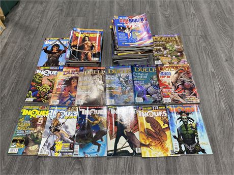 INQUEST, SCRY, & THE DUELIST 1990’S MAGAZINES