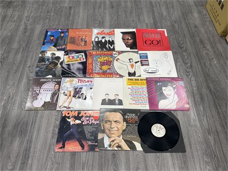 18 ASSORTED RECORDS - CONDITION VARIES