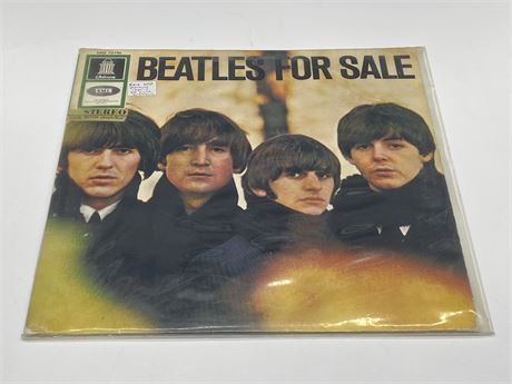 RARE WEST GERMANY IMPORT - BEATLES FOR SALE - VG (scratched/slightly scratched)