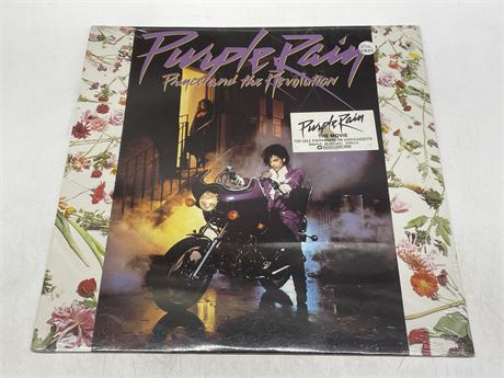 FACTORY SEALED - PRINCE AND THE REVOLUTION OG CANADIAN 1984 PRESS - PURPLE RAIN