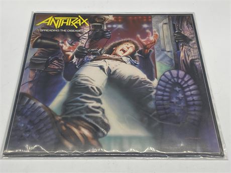 ANTHRAX - SPREADING THE DISEASE - NEAR MINT (NM)