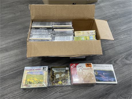 BOX OF SEALED CLASSICAL CD’S