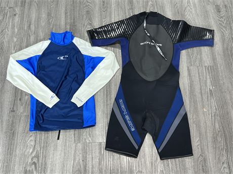 BODY GLOVE / O’NEILL WET SUITS / WATER APPAREL