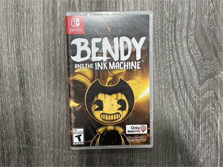 SEALED NINTENDO SWITCH GAME - BENDY & THE INK MACHINE