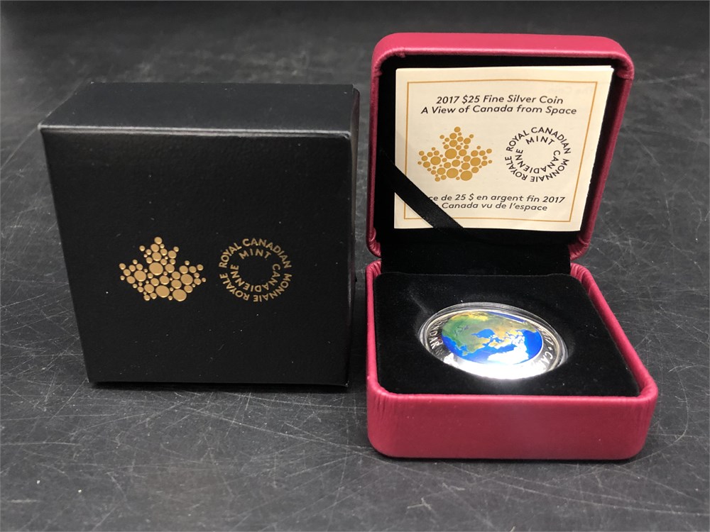 Urban Auctions - ROYAL CANADIAN MINT 2017 $25 FINE SILVER COIN