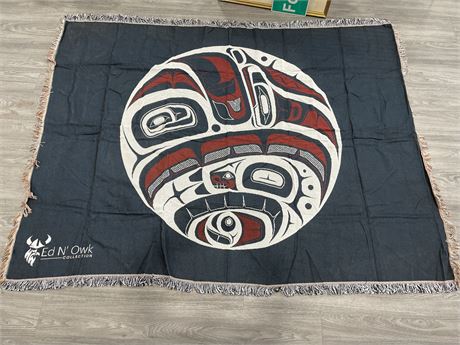 ED N’OWK COLLECTION FIRST NATIONS BLANKET 61”x81”
