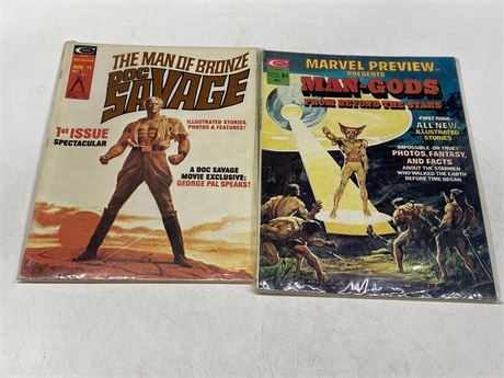 2 MISC COMIC MAGS