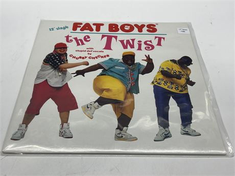 1988 FAT BOYS - THE TWIST 12” SINGLE - NEAR MINT (NM