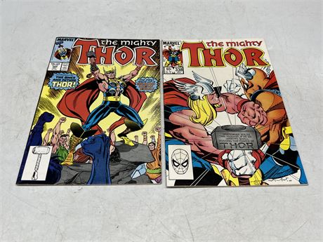 THE MIGHTY THOR #338 & #384