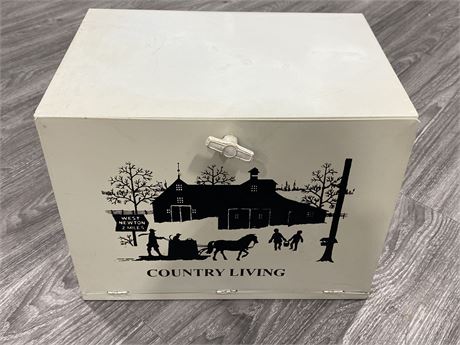 VINTAGE COUNTRY LIVING BREADBOX