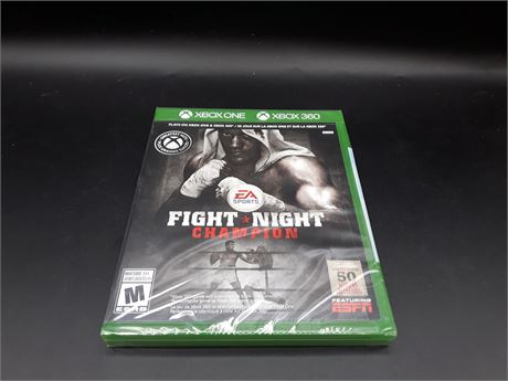 SEALED - FIGHT NIGHT CHAMPION - XBOX ONE