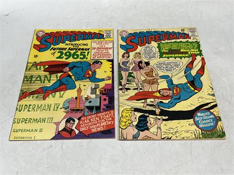 SUPERMAN #180 & #181