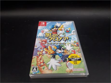 SEALED - KLONOA (PLAYS IN ENGLISH) - SWITCH