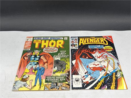 KING SIZE THOR #3 & THE AVENGERS #260